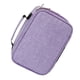 thumbnail image 4 of Estuche grande para lápices, elegante, simple, impermeable, portátil, bolsa de papelería de alta capacidad para niños y adultos, color morado, 4 of 8