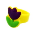 thumbnail image 4 of 24PCS Kid's Ring Cute Cartoon Decor Jewelry Ring Plastic Ring for Easter Party, 4 of 8
