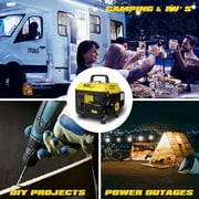 Aceup Energy 1,200W Gas-Powered Generator, Portable Generator Camping Ultralight, EPA & CARB Compliant