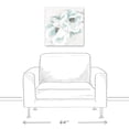 thumbnail image 3 of Creative Products White Flowers 20 x 20 Canvas Wall Art, 3 of 5