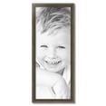 thumbnail image 2 of ArtToFrames 14x36 Inch Muted Silver Picture Frame, This Silver Wood Poster Frame is Great for Your Art or Photos, Comes with 060 Plexi Glass (2WOM-4626), 2 of 8