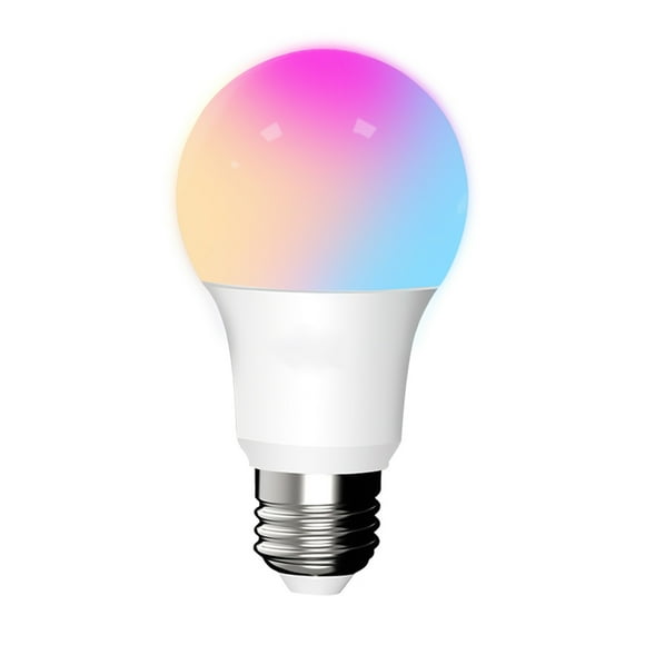 Generic 9W Smart Light Bulbs WiFi LED Light Bulb 2500K-7000K Cold & Warm Lights RGB Lighting Effects APP Remote Control Voice Control E27 110V-260V Compatible with Google Assistant/Alexa/ IFTTT