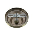 thumbnail image 3 of Aspen Creative 21520-22 Transitional Fixture Canopy Kit, 5-1/4" Diameter with Collar Loop, 1" Center Hole, Antique Brass, 6Ft Heavy Chain, 2 Sets/Pack, 3 of 5