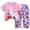 a31-Pink, variant on KPOPLK Toddler Boys Clothes Kids Cotton Clothing Fun Cool Summer Short Sleeve Tee Top Outfit Wear in Night 2 Piece Set Size 18-24 Months,Dark Blue