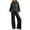 Black, variant on longantii Lounge Sets for Women Sweatsuits 2 Piece Outfits 2025 Fall Drawstring Sweatshirt Wide Leg Sweatpants Tracksuit Fashion Fall Winter Travel Airport Outfits Black M