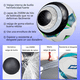 thumbnail image 4 of Balón Bloosom Fútbol Soccer No.5 Classic Oficial Profesional Blanco, 4 of 4