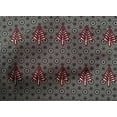 thumbnail image 4 of oneOone Cotton Poplin Black Fabric Tree & Geometric Block Dress Material Fabric Print Fabric By The Yard 42 Inch Wide, 4 of 4