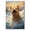 Australian Terrier, variant on Irish Water Spaniel Canvas Wall Art Framed Great Wave Oil Painting Stretched and Framed Artsy Romantic Wall Paintings Girlfriend gift for Living Room Bedroom Bathroom Office Wall Décor