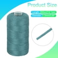 thumbnail image 2 of Uxcell Nylon String Cord 1.5mm x 218 Yards Rope Braided Thread Beading Cord for Jewelry Making Supplies Pure Green, 2 of 7
