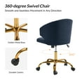 14 Karat Home Office Chair Adjustable Swivel Rolling Desk Vanity Chair