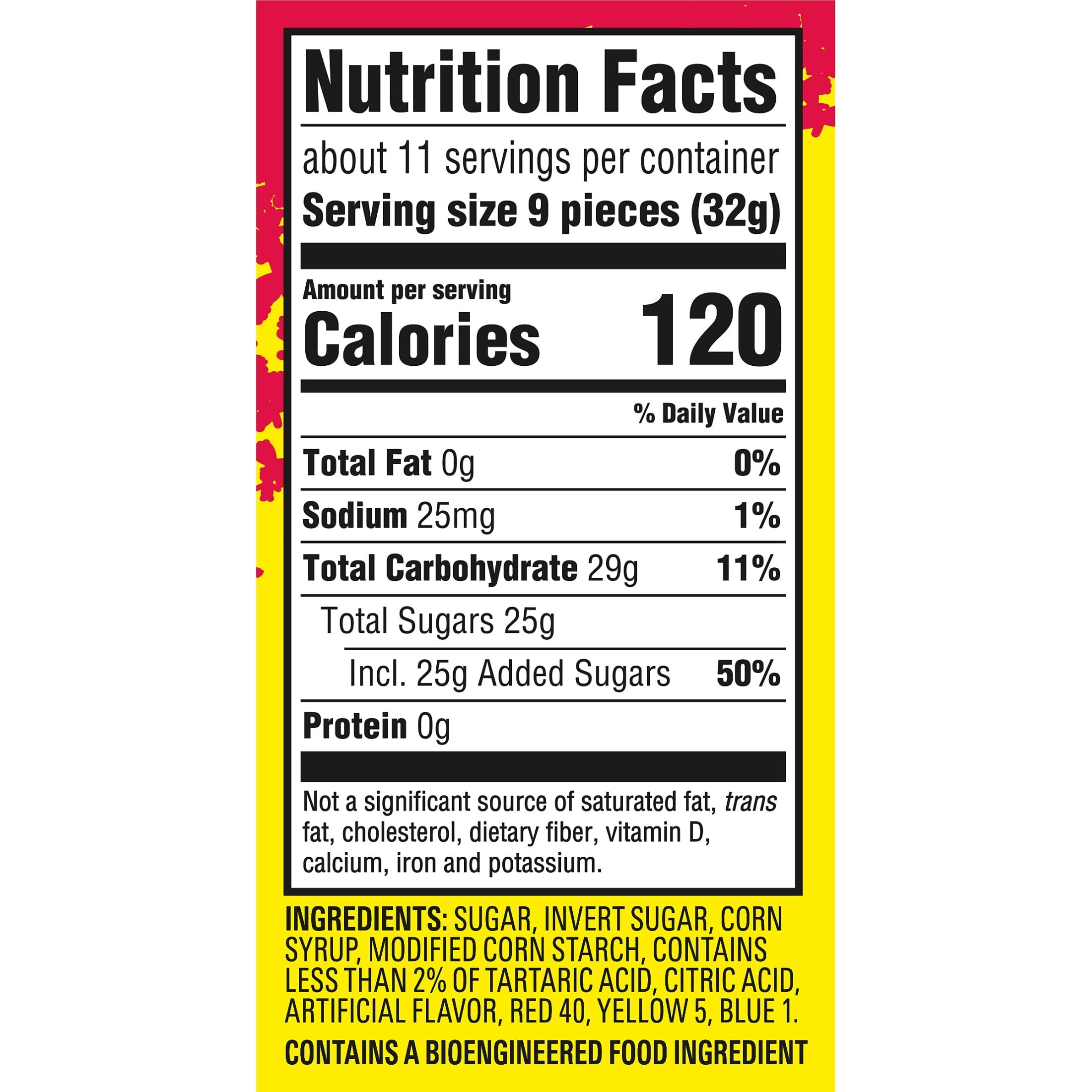 SOUR PATCH KIDS Strawberry Soft & Chewy Gummy Candy, Share Size, 12 oz