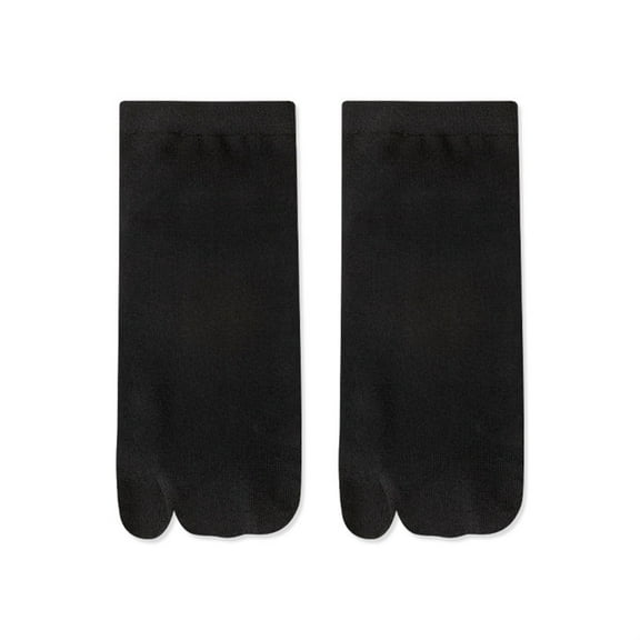 Tittly Socks for Women Ankle Socks Split Toe Design Separates Toes Bunion And A Bunion Pad Toe Friction And Hallux Valgus Slouch Socks Cute Socks Black One Size