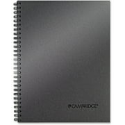 Angle View: Mead, MEA45008, Titanium 9-12" Metallic Notebook, 1 Each