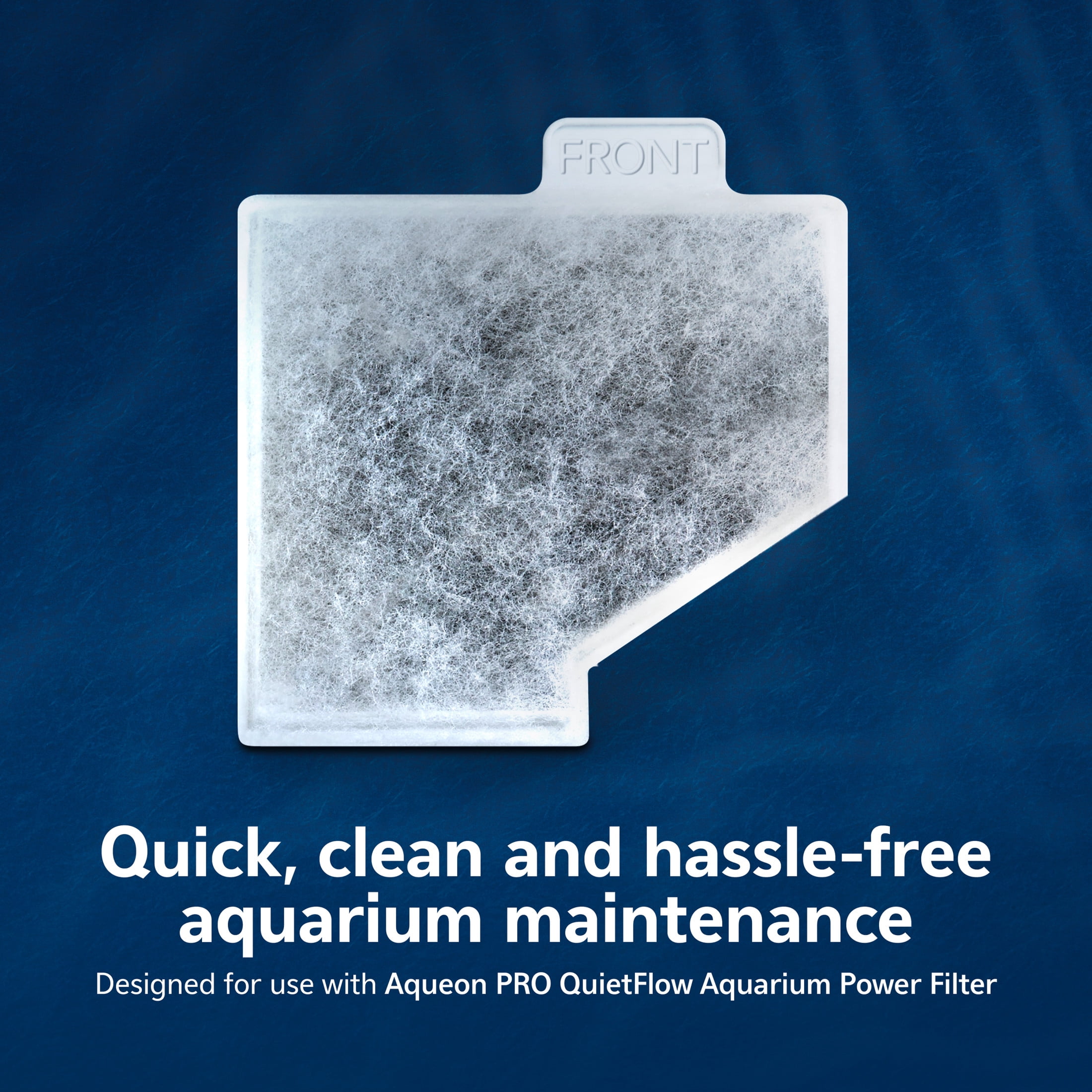 Aqueon PRO Medium Replacement Filter Cartridges 6 Pack for Aquarium Water Filtration