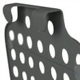 thumbnail image 5 of Home Basics Adjustable Over the Cabinet Plastic Organizer, Clear and Grey, 5 of 8