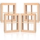 thumbnail image 1 of 4 piezas Mini Marcos de Ventana Modelo Muebles para Casa de Muñecas Decoración de Ventanas, 1 of 8