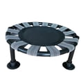 thumbnail image 4 of Trampolín para niños, cama de salto, compacto, redondo, silencioso, plegable, Mini trampolín para entrenamiento en casa, juego, patio de ejercicios, 4 of 8