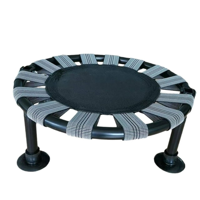 Guardoinrt Kids Trampoline Compact Quiet Foldable Mini Trampoline with Rubber is suitable for both Foot Pads