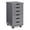 Gray, variant on Pemberly Row Six Drawer Rolling Storage Cart in Natural Brown Wood