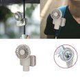 thumbnail image 2 of On Fan For Umbrella Portable Handheld 180° Adjustable USB Charging Personal Fan For Women/Travel/Beach/Sunny Days/Camping High Powe Fan Small Spray Fan Solar Powe Fan for Camping Fans Portable, 2 of 5