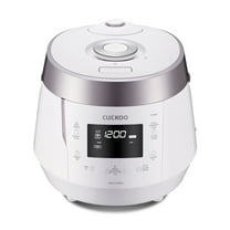 Cuckoo CRP-P1009SW 10-Cup (Uncooked) Heating Pressure Rice Cooker & Warmer with Nonstick Inner Pot