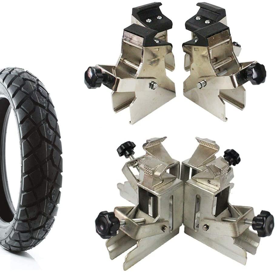 4pcs Motorcycle ATV Wheel Rim Adaptor Tyre Changer Clamp Jaw Tire Remove Tools 
