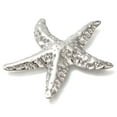 thumbnail image 2 of 10pcs Anti-304 Stainless Steel Big Pendants Starfish Charm Stainless Steel color 50x46.5x5.5mm Hole: 1.4mm, 2 of 3