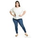 thumbnail image 5 of Blusa de lino con botones Roman Fashion / Tallas Extras, 0320 (Blanco) blanco 42, 5 of 7