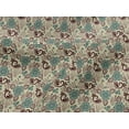 thumbnail image 4 of oneOone Viscose Jersey Light Yellow Fabric Leaves & Floral Artistic Sewing Material Print Fabric By The Yard 60 Inch Wide, 4 of 5