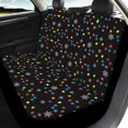 thumbnail image 4 of Pzuqiu Car Front & Rear Seat Covers Soft, Compatible with Auto Interior Sedan Seats, Car Seat Cover Full Set Fit for Trucks SUV Protect, 4 of 10