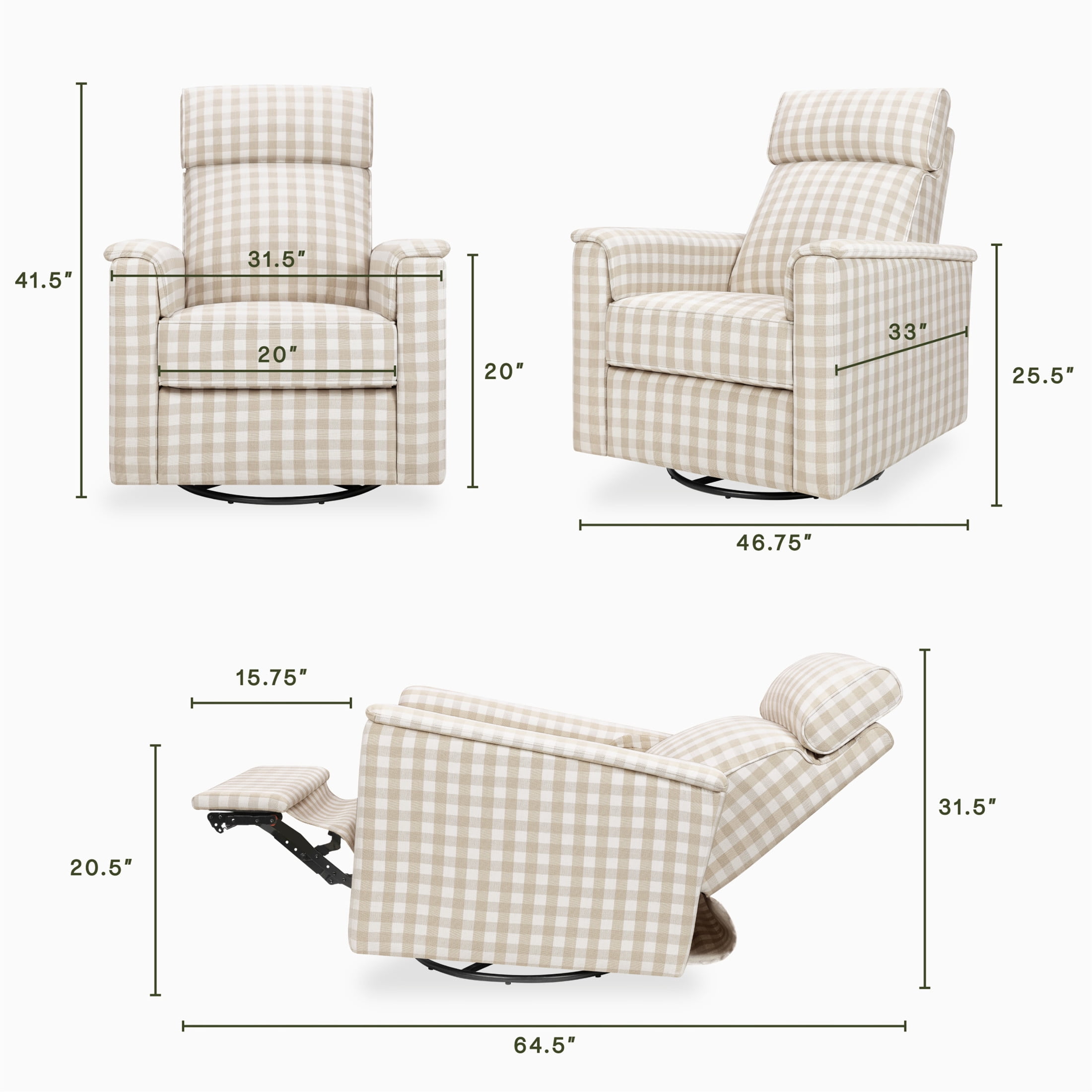 Namesake Willa Pro Power Recliner and Swivel Glider
