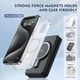 thumbnail image 4 of Cargador inalámbrico magnético para iPhone: estación de carga de viaje 3 en 1 para dispositivos Apple para iPhone 16 15 14 13 12 Pro Max Plus - Almohadilla de carga plegable para Apple Watch Series y, 4 of 5