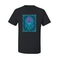 thumbnail image 2 of Wild Bobby, Neon Celtic Cross, Inspirational/Christian, Men Graphic Tees, Black, 3XL, 2 of 3