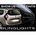 thumbnail image 1 of For Dacia Lodgy Tinted Tail Light Overlay Lamp Film Kit Smoked Protection, 1 of 3