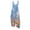 #01Dark Blue, variant on Women Floral Print Overalls Loose Fit Jumpsuit With Adjustable Straps Purple 2XL