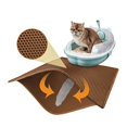 thumbnail image 1 of Alfombrilla de arena para gatos Pieviev, impermeable y a prueba de orina, 1 of 7