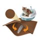thumbnail image 1 of Alfombrilla de arena para gatos Pieviev, impermeable y a prueba de orina, 1 of 7