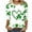 Green11, variant on xixinqiwan Womens St Pats Funny T Shirts 3/4 Sleeves,Women Lucky Irish Shamrock Paddy's Day Clothes Women's Leprechaun Costume Clover T-Shirts
