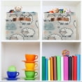 thumbnail image 6 of Cartoon Sheep and Cloud Storage Bins with Handle Fabric Organizer Basket Foldable Box 2 Pack 14.2x10.2x8.3, 6 of 8