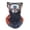 Brown, variant on Women Men Neck Gaiter Scarf Cute Cat and Dog Print Headband for Summer Outdoor Riding Sports Breathable Half Faces Cover Brown