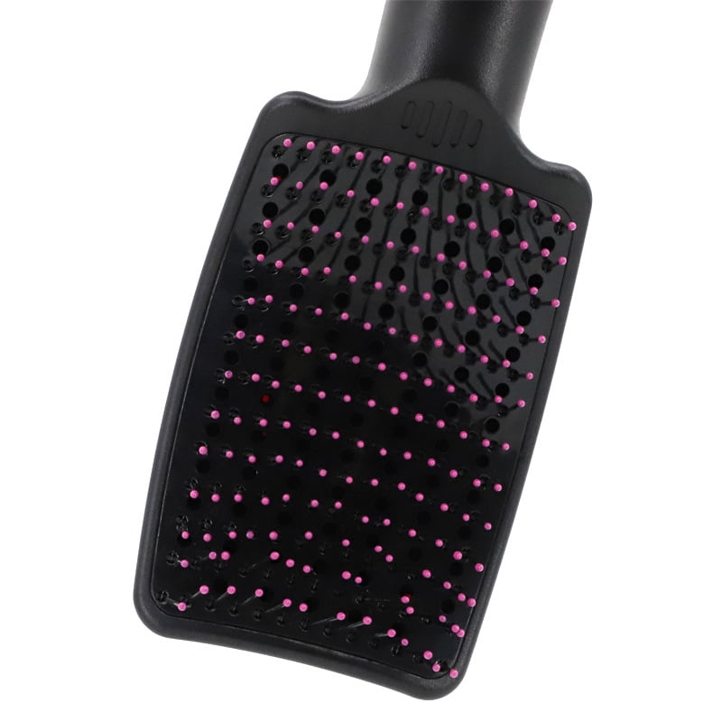 2025 hot air comb negative ion multifunctional hair dryer integrated for straight hair blowing, with high cost-effectiveness. It is a good choice for giving to mothers or girlfriends. Black