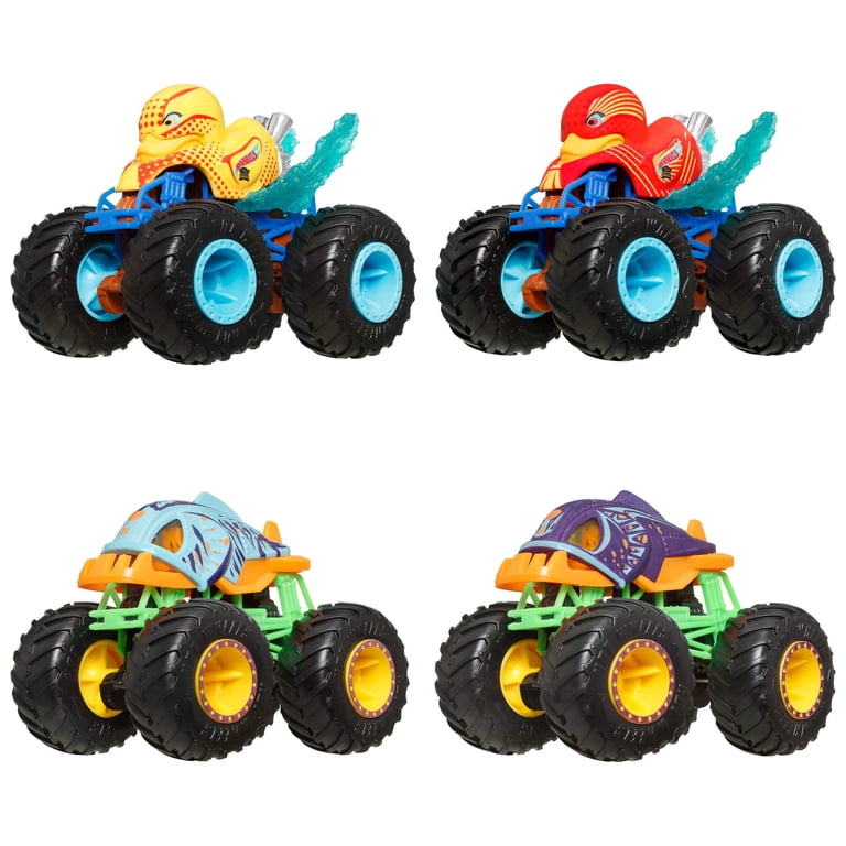 Hot Wheels Monster Trucks Color Shifters 1:64 Scale Toy Truck photo 1