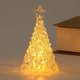 thumbnail image 1 of Decoraciones navideñas para árbol de Navidad, luz nocturna de cristal, regalo de Nochebuena, luz LED con forma de vela, decoración de mesa, 1 of 4