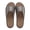 Medium gray, variant on Unisex Slide Sandals, Open Toe House Slippers with Linen Insole for Indoor Outdoor