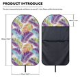 thumbnail image 6 of Bulopur Tropical Front Car Seat Towel Palm Tree Leaf Non-Slip Car Seat Sweat Protector for Men Soft Athletic Towel for Summer Fit SUV Sedan Truck, 6 of 8