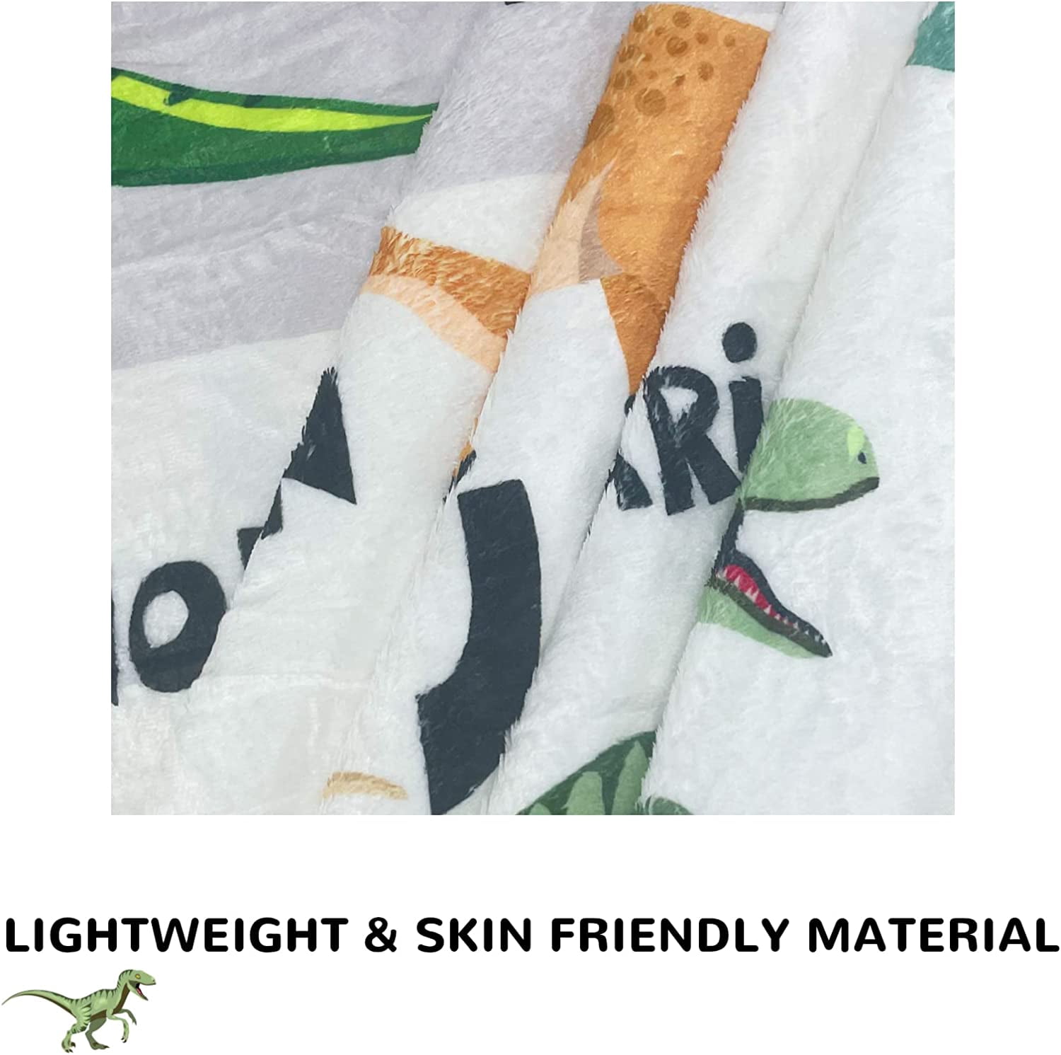 LHSHID Dinosaur Blanket for Boys Soft Cozy Flannel Warm Dinosaur Unique Gifts Dinosaur Room Decor Throw Blanket for Teens Kids for Couch Sofa Bed Dino Blanket for Girls Teens