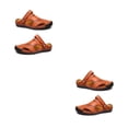 thumbnail image 4 of Sandalias Qarigey hombre informales impermeables color sólido, 4 of 6