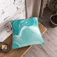 thumbnail image 5 of KLL Teal Turquoise 1 Decorative Throw Pillow Covers Velvet Soft for Couch Sofa Bedroom Living Room Outdoor (No pillow core)- 20"x20", 5 of 5
