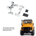 thumbnail image 2 of Ruiboury Aluminum Alloy Increased Strength Steering Servo Support For 1/12 MN D90 OFF-Road Red, 2 of 6