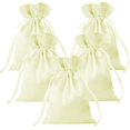 thumbnail image 1 of Bolsas de regalo Gbateri Satin, 35 unidades, color beige, 13 x 18 cm, 1 of 6